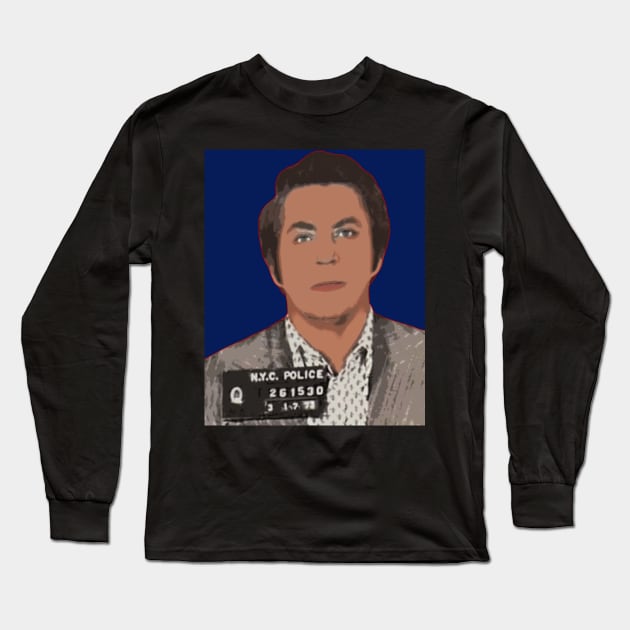 jimmy conway - james burke mugshot Long Sleeve T-Shirt by oryan80